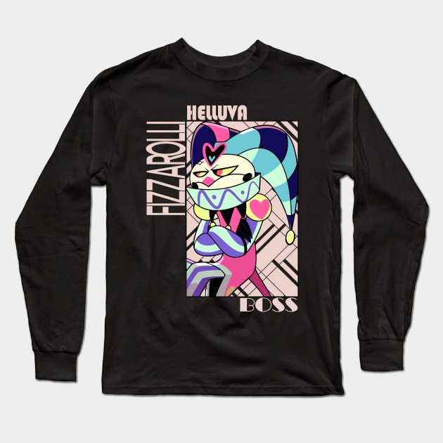 Helluva Boss Fizzarolli Long Sleeve T-Shirt by abdul rahim